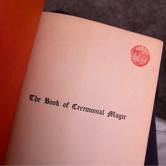 1961 Hardcover The Book of Ceremonial Magic by Arthur E. Waite Witchcraft Occult - Picture 7 of 7